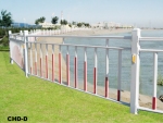 静电喷涂钢河道护栏（CHD-D）